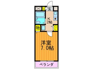 ヴァンヴェール楠葉の物件間取画像